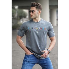Madmext 5363 Füme Erkek T-shirt