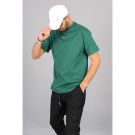 Madmext 5365 Erkek Haki Sırt Detaylı T-shirt