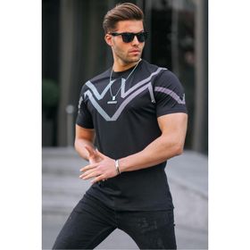 Madmext 5369 Siyah Erkek T-shirt