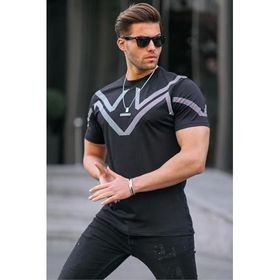 Madmext 5369 Siyah Erkek T-shirt