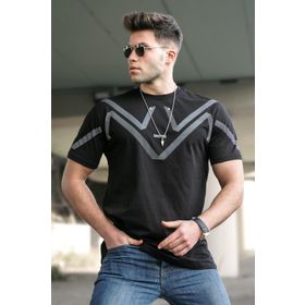 Madmext 5369 Siyah T-Shirt