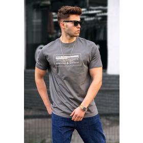 Madmext 5389 Erkek Bej T-shirt