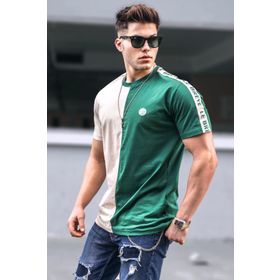 Madmext 5398 Erkek Baskılı Siyah T-shirt