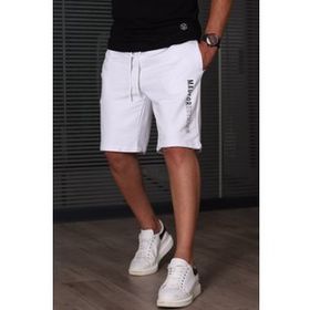Madmext 5403 Beyaz Erkek Kapri Şort