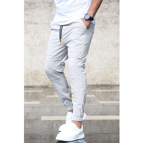 Madmext 5412 Bej Basic Erkek Eşofman