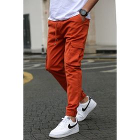 Madmext 5447 Camel Erkek Kargo Cep Pantolon