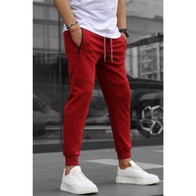 Madmext 5456 Bej Basic Erkek Eşofman Altı