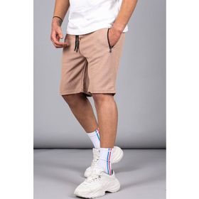 Madmext 5464 Camel Regular Fit Basic Erkek Şort