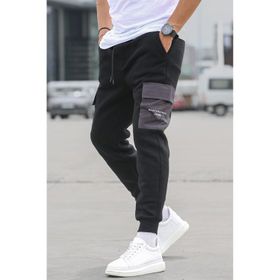 Madmext 5475 Siyah Erkek Eşofman Altı