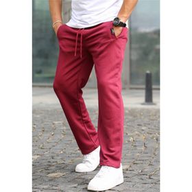 Madmext 5479 Bordo Basic Eşofman Altı