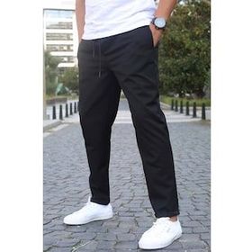 Madmext 5486 Siyah Basic Jogger Erkek Pantolon