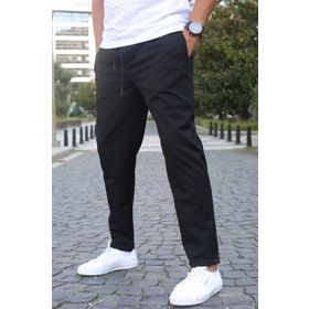 Madmext 5486 Siyah Basic Jogger Erkek Pantolon