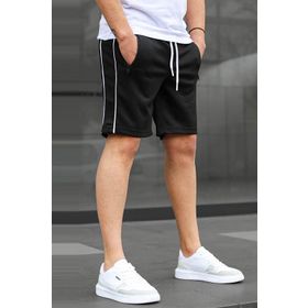 Madmext 5489 Siyah Basic Erkek Şort