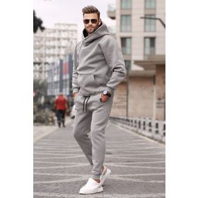 Madmext 5634 Gri Erkek Eşofman Takımı