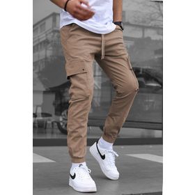 Madmext 5647 Gri Erkek Kargo Cep Pantolon