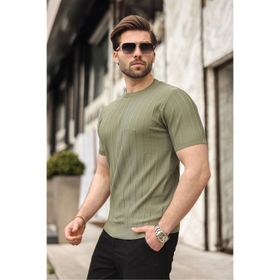 Madmext 5684 Haki Erkek T-shirt