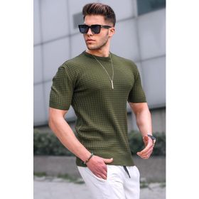 Madmext 5685 Erkek Haki T-shirt