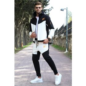 Madmext 5697 Siyah Erkek Eşofman Takımı