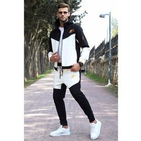 Madmext 5697 Siyah Erkek Eşofman Takımı