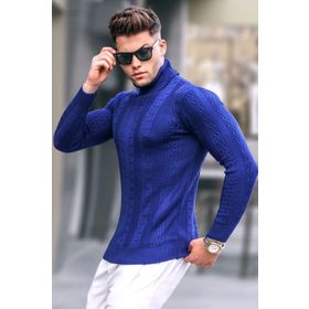 Madmext 5769 Lacivert Erkek Hırka