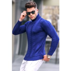 Madmext 5769 Lacivert Erkek Hırka