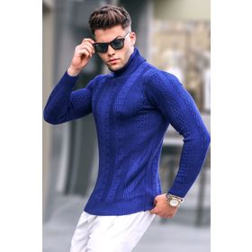 Madmext 5769 Lacivert Erkek Hırka