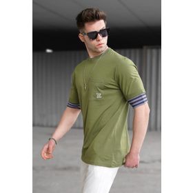 Madmext 5806 Erkek Beyaz T-shirt
