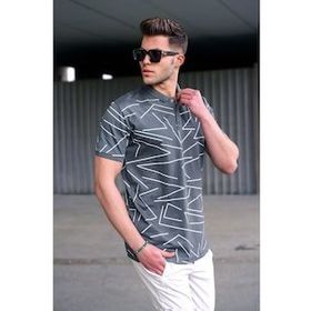 Madmext 5817 Erkek Polo Yaka Füme T-shirt