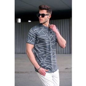 Madmext 5817 Erkek Polo Yaka Füme T-shirt