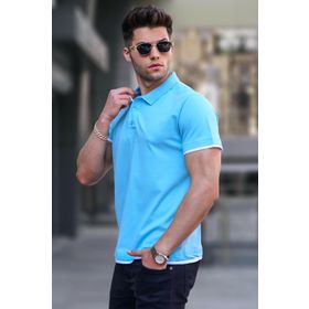 Madmext 5885 Basic Yaka Tişört