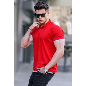 Madmext 5885 Basic Yaka Tişört