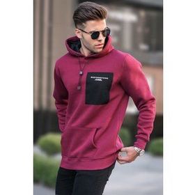 Madmext 6004 Bordo Erkek Sweatshirt