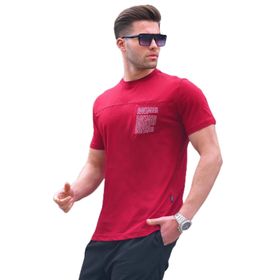 Madmext 6102 Koyu Yeşil Regular Fit Yama Cepli Erkek T-shirt