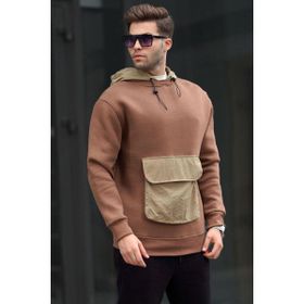 Madmext 6138 Acı Kahve Erkek Sweatshirt
