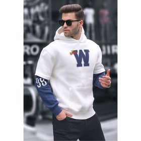 Madmext 6141 Ekru Erkek Sweatshirt