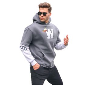 Madmext 6141 Füme Erkek Sweatshirt