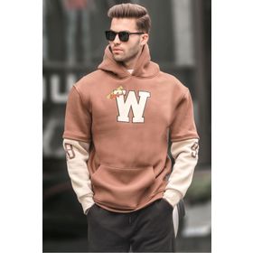 Madmext 6141 Kahverengi Erkek Sweatshirt