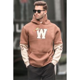 Madmext 6141 Kahverengi Erkek Sweatshirt