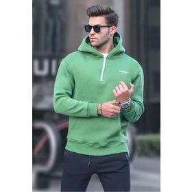 Madmext 6143 Yeşil Erkek Sweatshirt