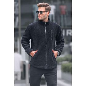 Madmext 6152 Siyah Erkek Sweatshirt
