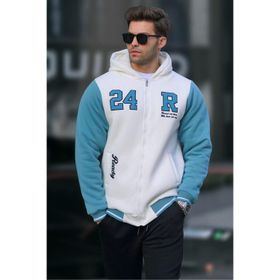 Madmext 6155 Ekru Erkek Sweatshirt