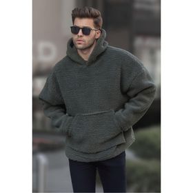 Madmext 6160 Haki Erkek Sweatshirt