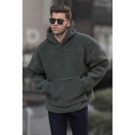 Madmext 6160 Haki Erkek Sweatshirt