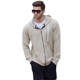 Madmext 6161 Bej Erkek Sweatshirt