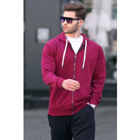 Madmext 6161 Bordo Erkek Sweatshirt