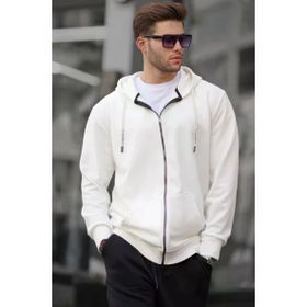 Madmext 6161 Ekru Erkek Sweatshirt