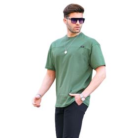 Madmext 6196 Haki Oversize Erkek T-shirt