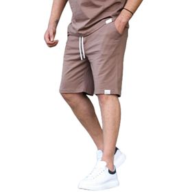 Madmext 6501 Kahverengi Basic Erkek Şort