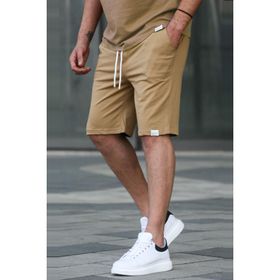 Madmext 6501 Kapuçino Basic Erkek Şort