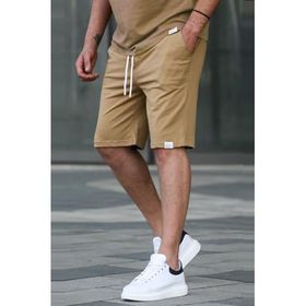 Madmext 6501 Kapuçino Basic Erkek Şort